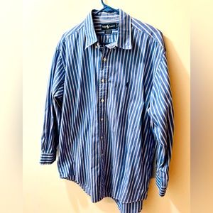 Ralph Lauren Long Sleeve Dress Shirt. Size 32/33 17 Neck.